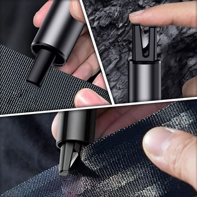 SafeExit™ – Notfall-Autowerkzeug mit Glasbrecher und Sicherheitsgurtmesser