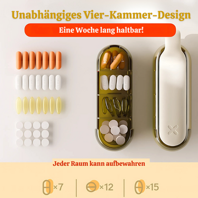 SafeMeds™ – Intelligenter 2-in-1 Tablettenmörser und Organizer