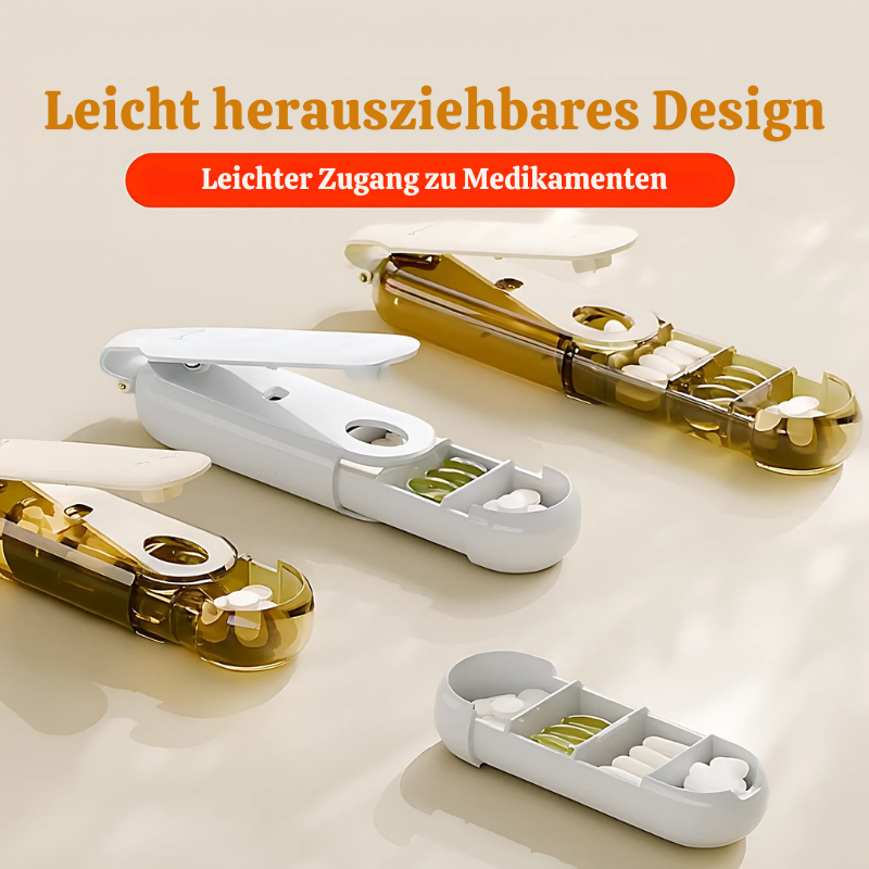 SafeMeds™ – Intelligenter 2-in-1 Tablettenmörser und Organizer