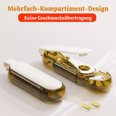 SafeMeds™ – Intelligenter 2-in-1 Tablettenmörser und Organizer
