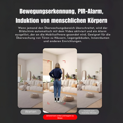 SecureView™ – HD-Smart-Wireless-WLAN Spionagekamera