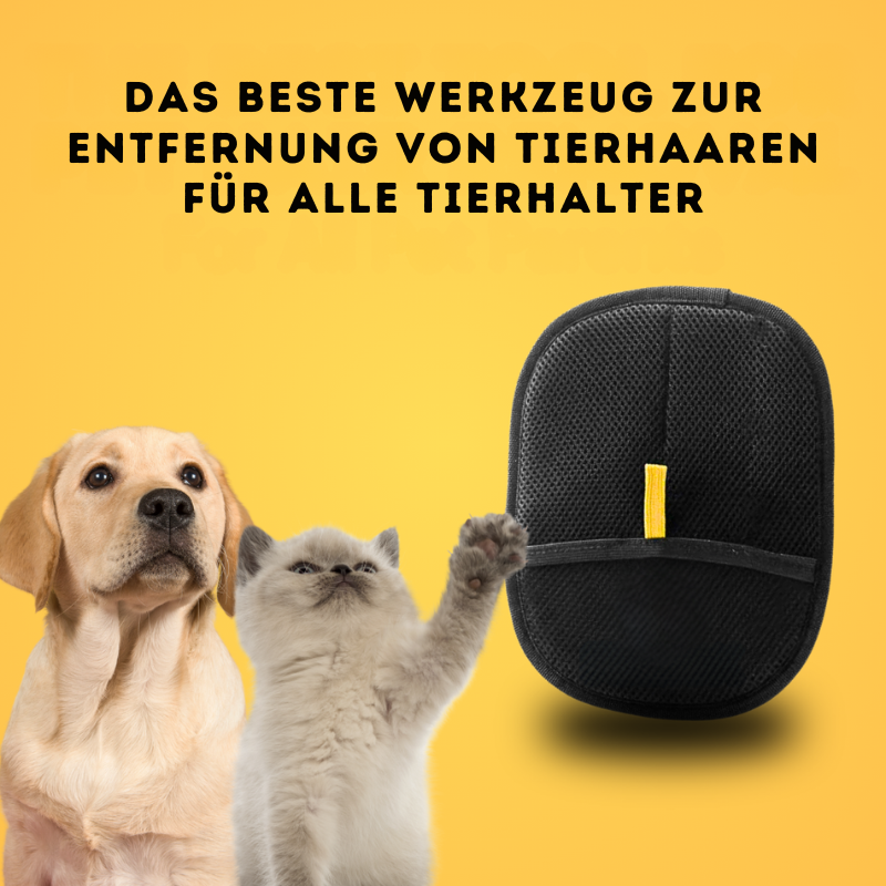 SheddFur™ – Elektrostatischer Tierhaare-Entfernungshandschuh