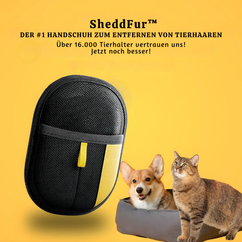 SheddFur™ – Elektrostatischer Tierhaare-Entfernungshandschuh