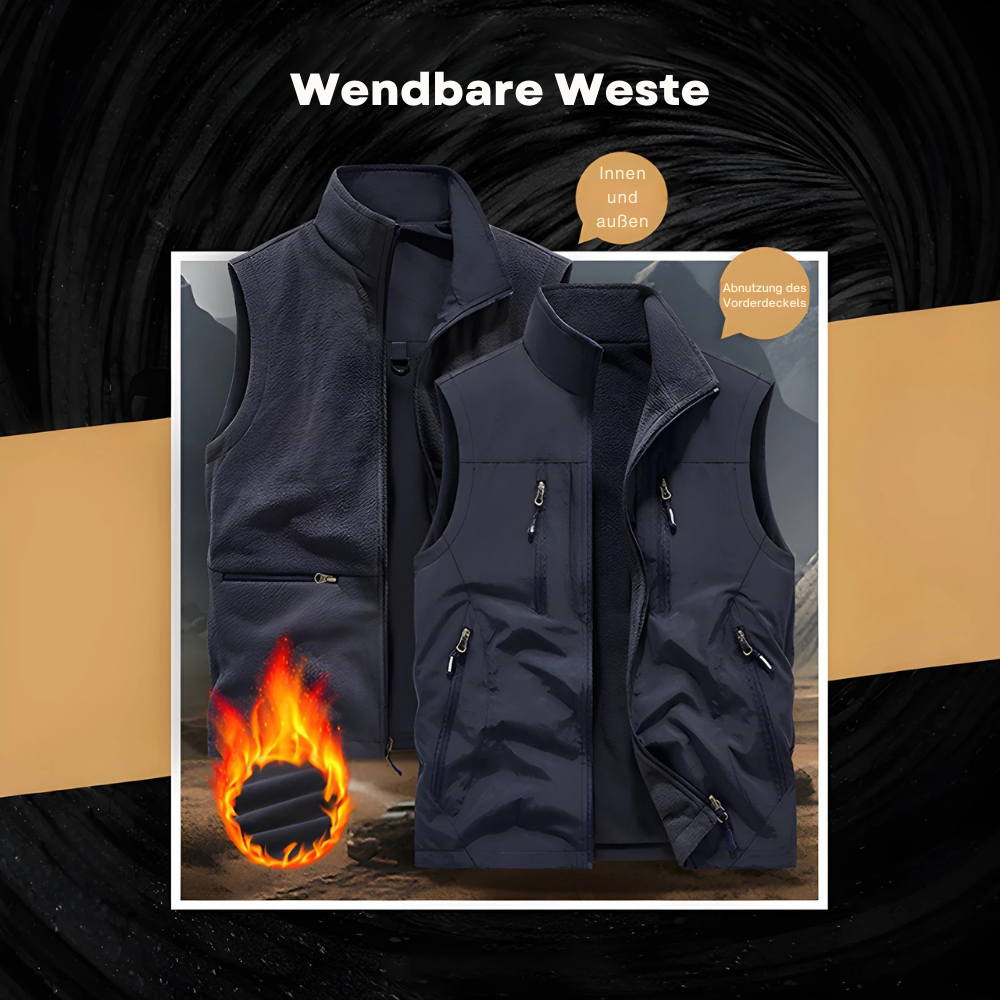 Simon™ – Wende-Winddichte Herrenweste