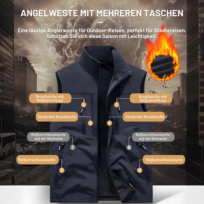 Simon™ – Wende-Winddichte Herrenweste