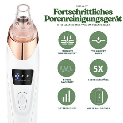 SkinVac™ – Fortschrittliches Porenreinigungsgerät