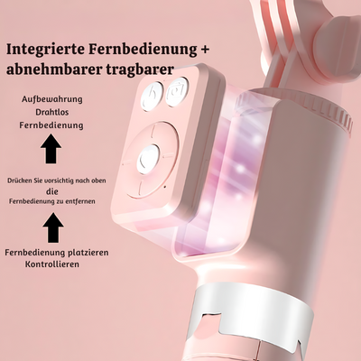 SnapGlow™ – Tragbares 6-in-1 LED Ringlicht Stativ