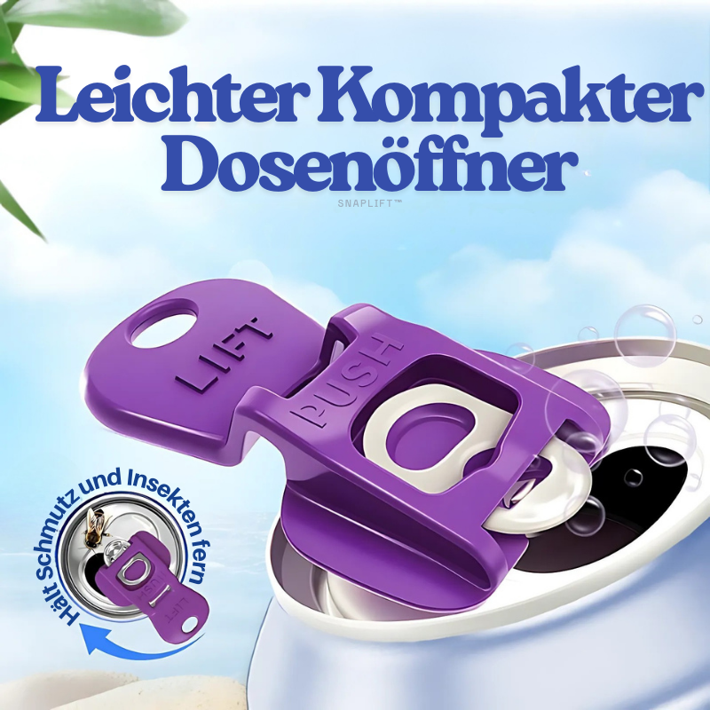 SnapLift™ – Leichter Kompakter Dosenöffner