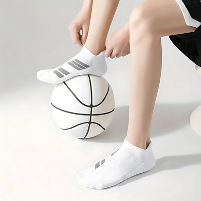 SoftStride™ – Atmungsaktive Anti-Rutsch Polstersocken