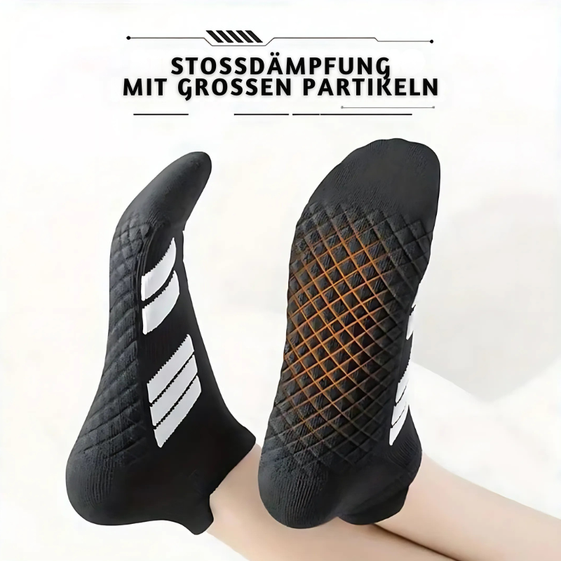 SoftStride™ – Atmungsaktive Anti-Rutsch Polstersocken