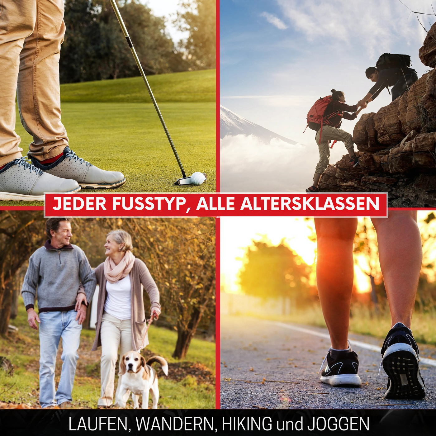 SoleRelief™ – Fortschrittliche Orthopädische Einlegesohlen