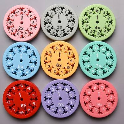 SpinSum™ – 9-teiliges Mathe Fidget Spinner Set