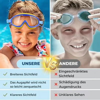 SplashGuard™ – HD Anti-Beschlag-Schwimmbrille für Kinder