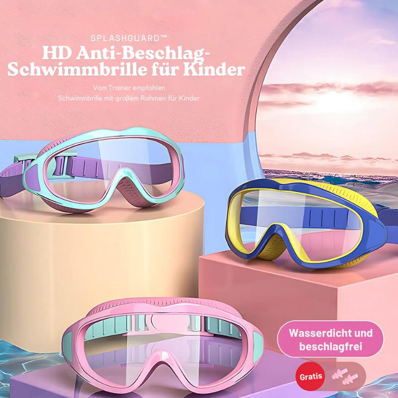 SplashGuard™ – HD Anti-Beschlag-Schwimmbrille für Kinder