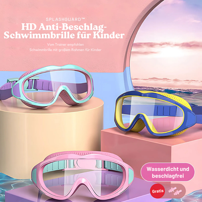 SplashGuard™ – HD Anti-Beschlag-Schwimmbrille für Kinder