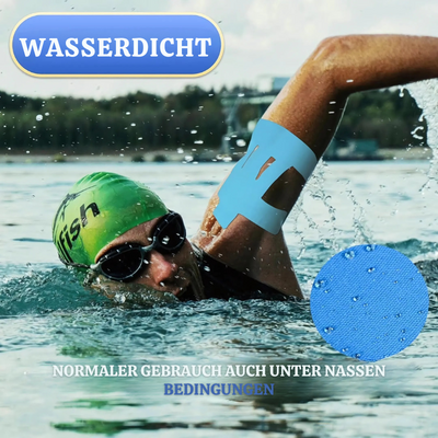 StabiliTape™ – Wasserdichtes Vorge­schnittenes Schulter-Tape
