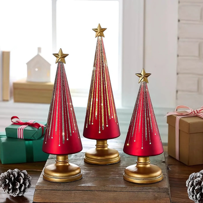 StarryFir™ – Leuchtende Glas-LED-Weihnachtsbäume
