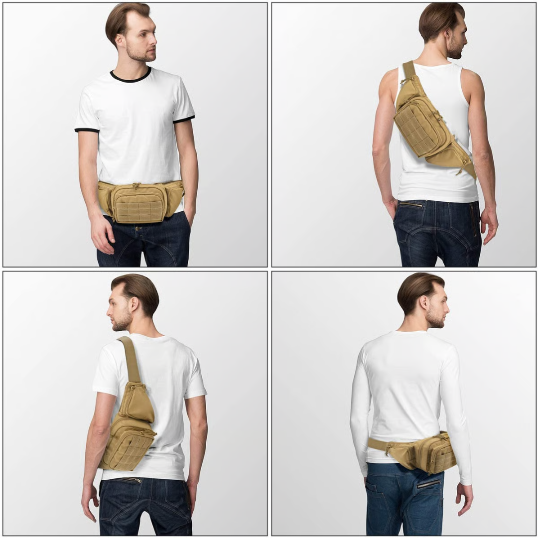 StealthBag™ – Taktisches Gürteltaschenholster (Hüfttasche)