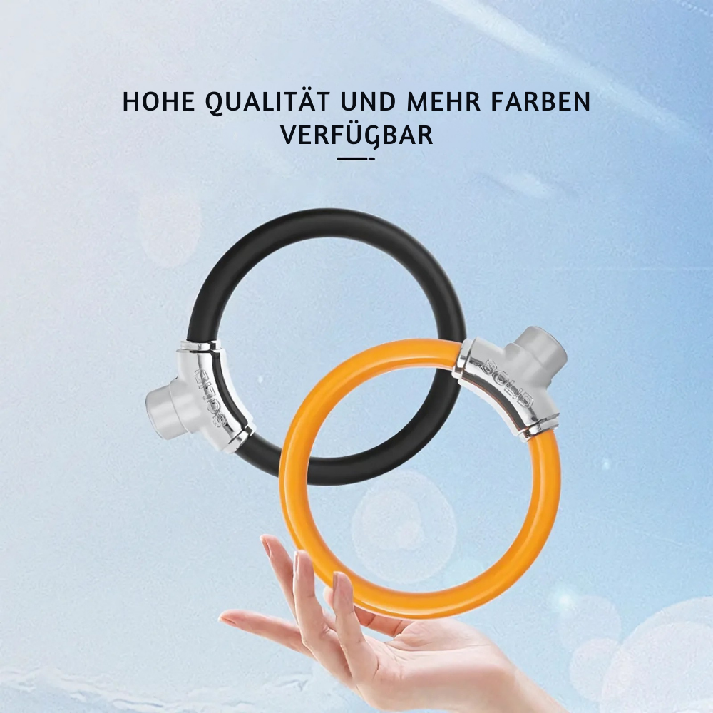 SteelRing™ – Tragbares Diebstahlsicheres Fahrradschloss