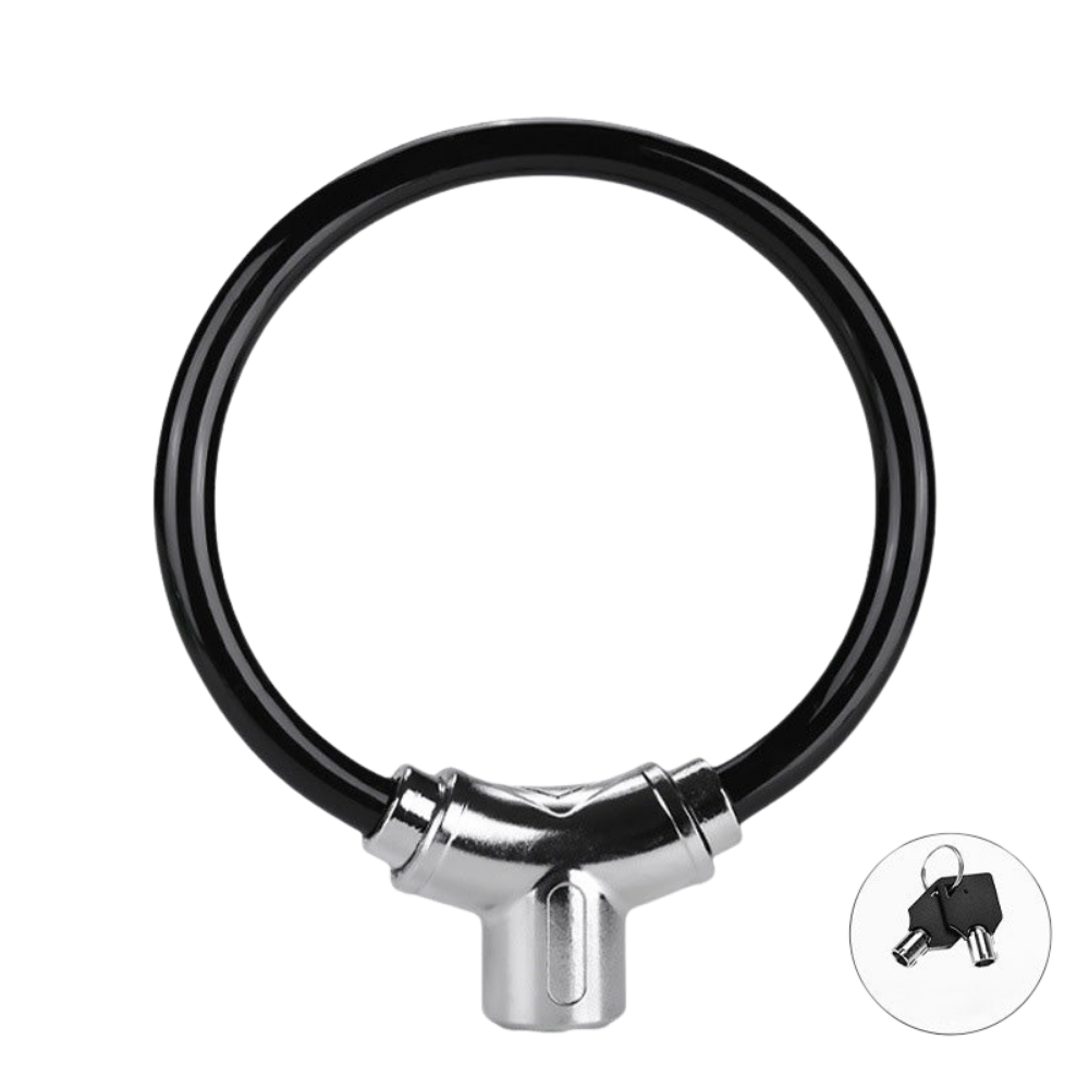 SteelRing™ – Tragbares Diebstahlsicheres Fahrradschloss