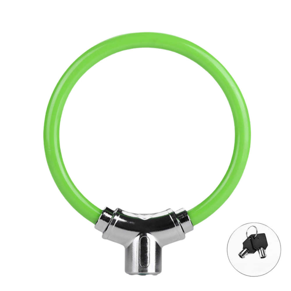 SteelRing™ – Tragbares Diebstahlsicheres Fahrradschloss