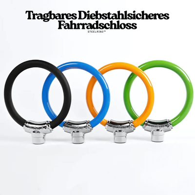 SteelRing™ – Tragbares Diebstahlsicheres Fahrradschloss