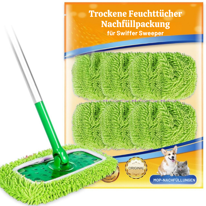 SwiftClean™ – Wiederverwendbare Mikrofaser-Wischpads