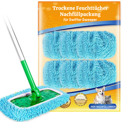 SwiftClean™ – Wiederverwendbare Mikrofaser-Wischpads