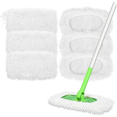 SwiftClean™ – Wiederverwendbare Mikrofaser-Wischpads