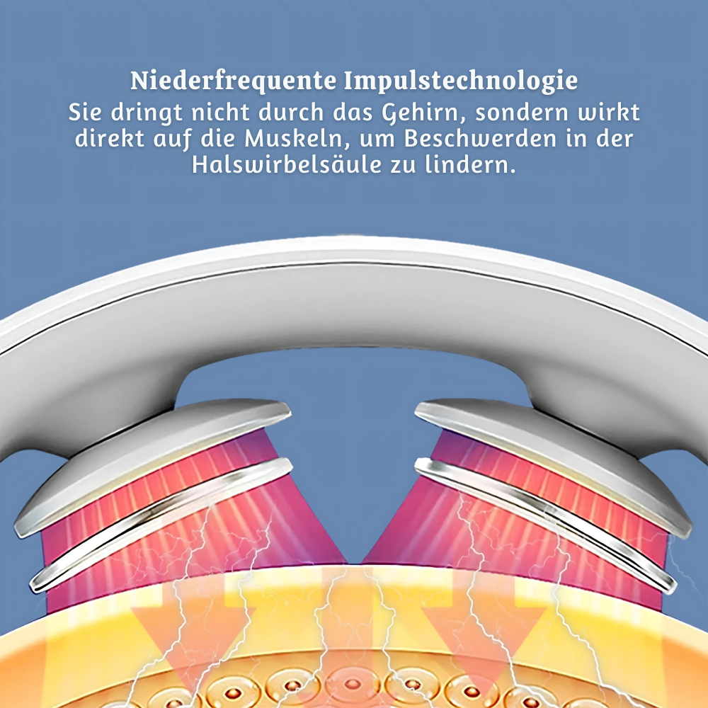TheraPulse™ – Stresslinderndes Nackentherapie-Massagegerät