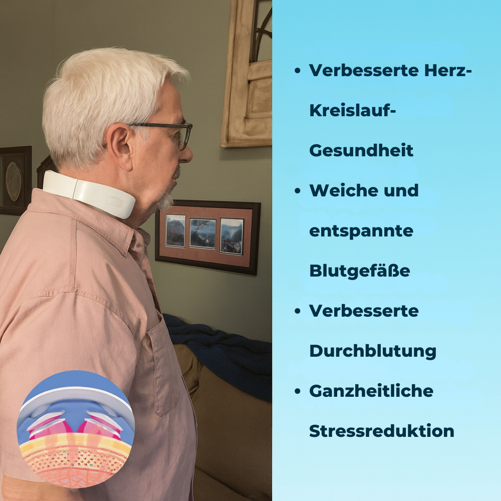 TheraPulse™ – Stresslinderndes Nackentherapie-Massagegerät