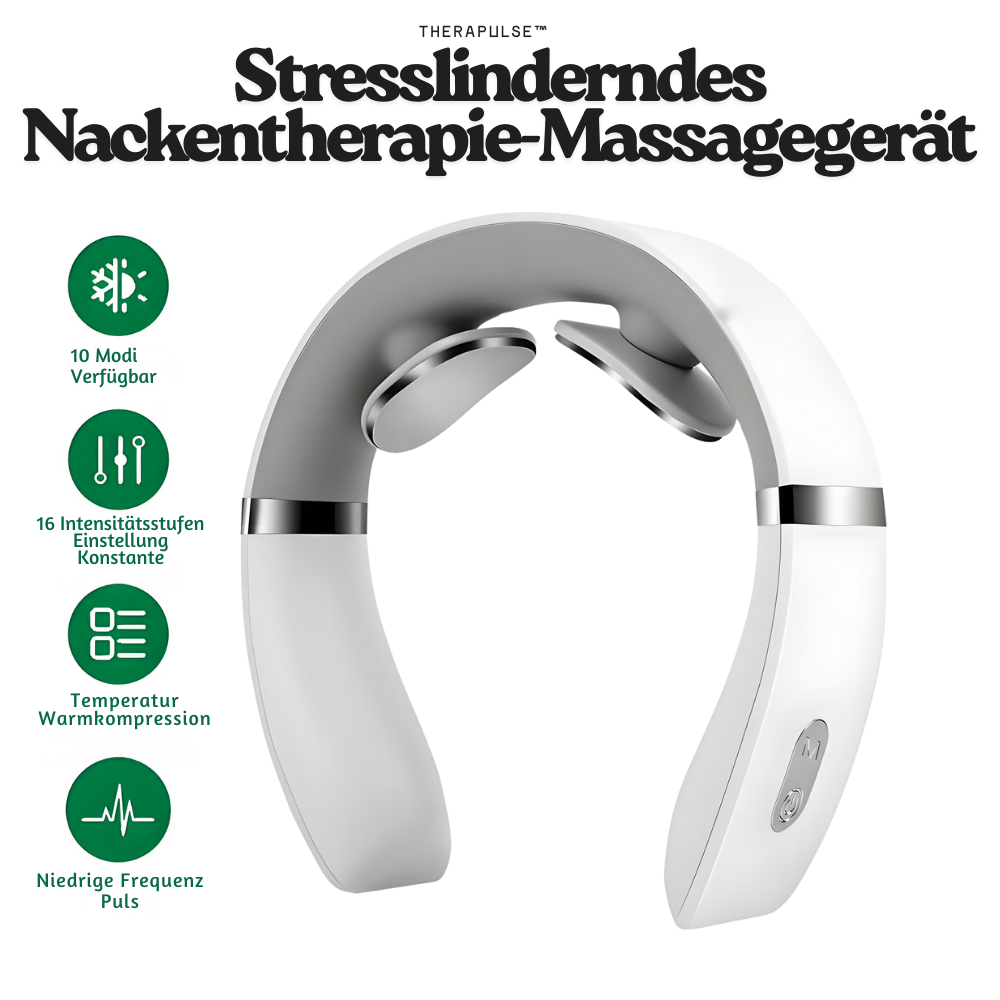 TheraPulse™ – Stresslinderndes Nackentherapie-Massagegerät