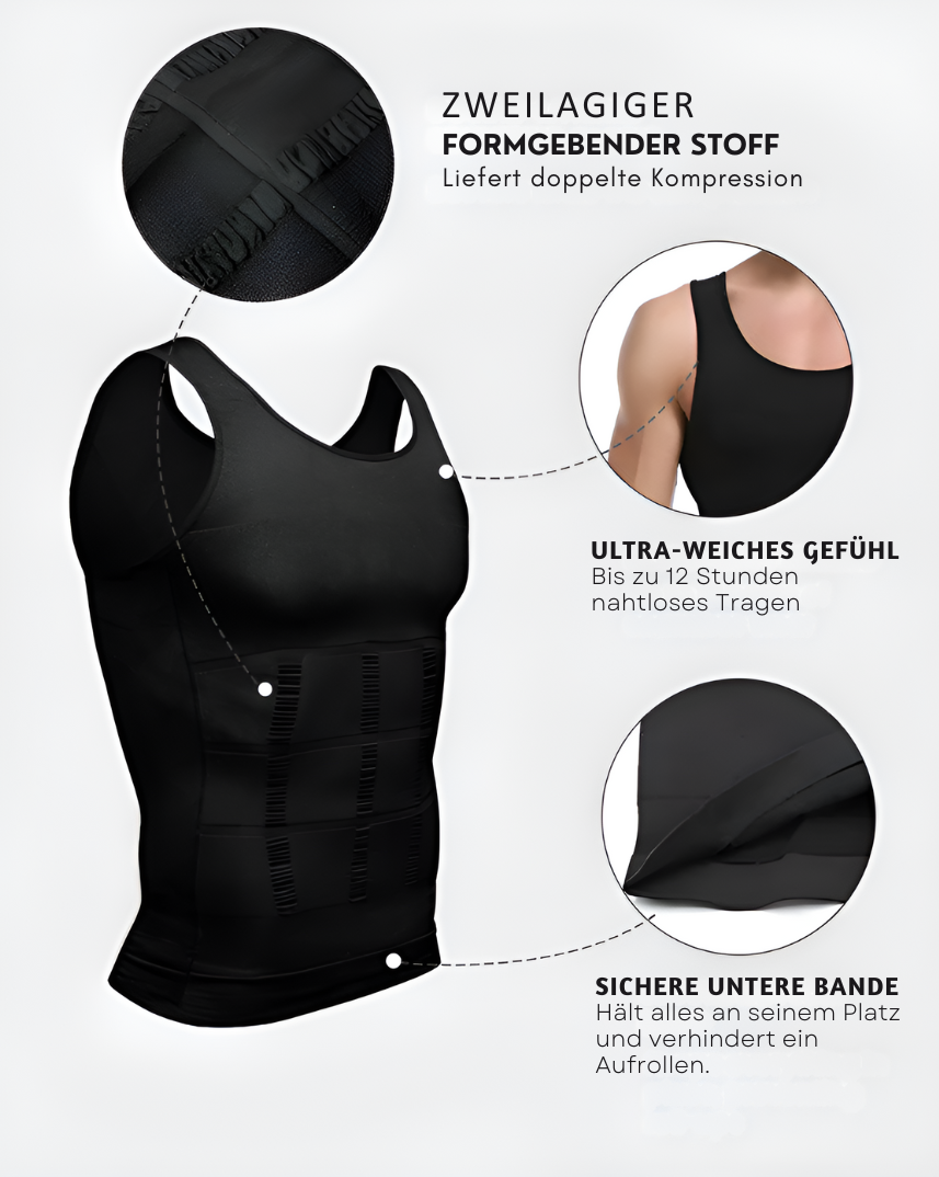 TitanForm™ – Kompressions-Tanktop für Brust und Rumpf
