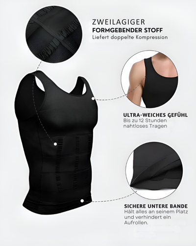 TitanForm™ – Kompressions-Tanktop für Brust und Rumpf