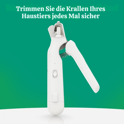 TrimZen™ – Sanfter LED Krallenschneider und Schleifer für Haustiere