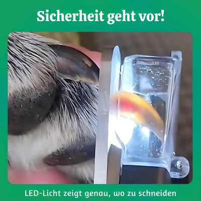 TrimZen™ – Sanfter LED Krallenschneider und Schleifer für Haustiere