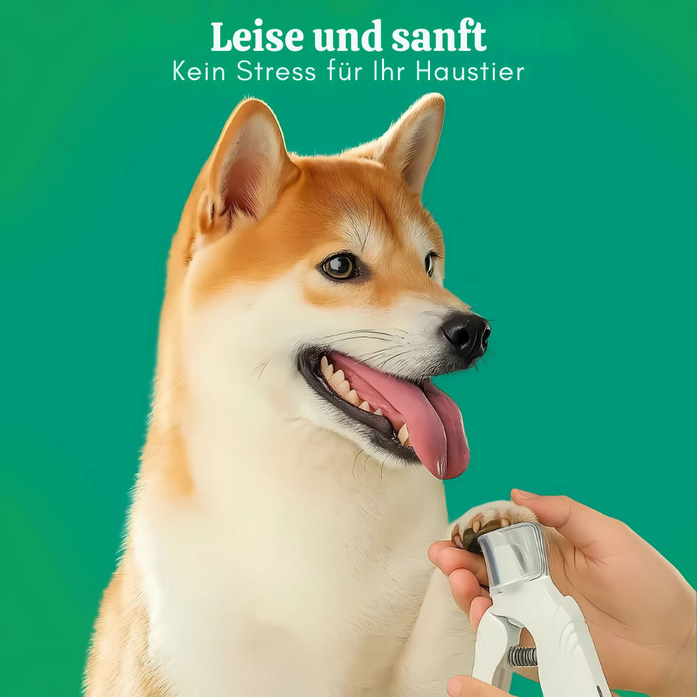 TrimZen™ – Sanfter LED Krallenschneider und Schleifer für Haustiere