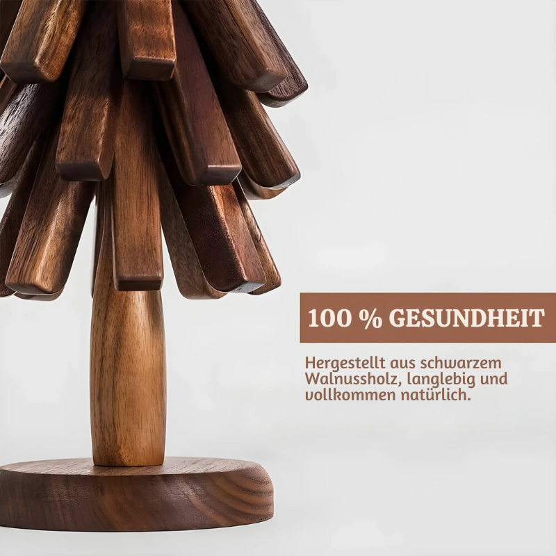 Trivetree™ - Handgefertigter Untersetzer Aus Holz