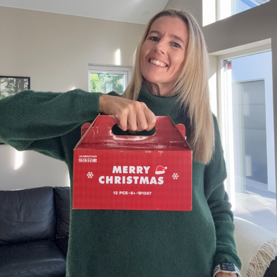 MerryBlocks™ – Weihnachts-Bauspielzeug mit 12 Bauklötzen