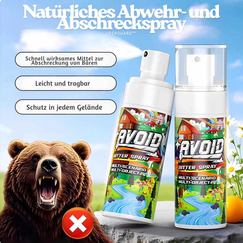 UrsaGuard™ – Natürliches Abwehr und Abschreckspray
