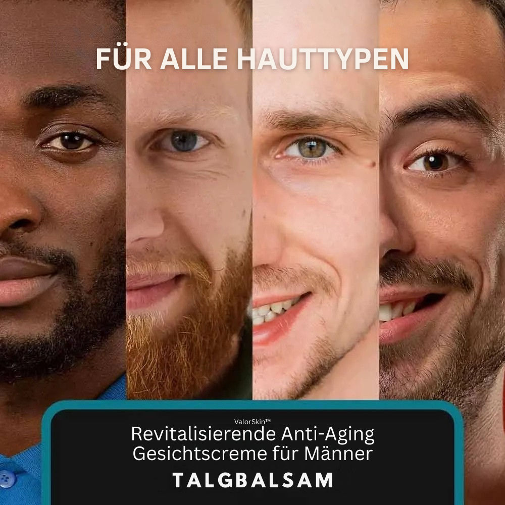 ValorSkin™ – Revitalisierende Anti-Aging Gesichtscreme für Männer