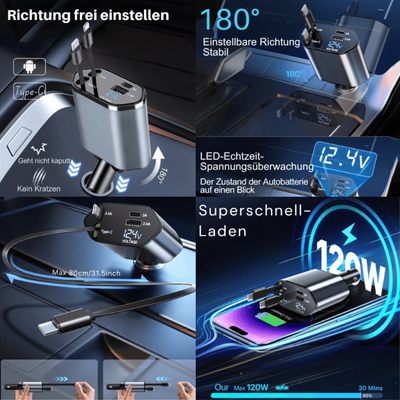 VoltPro™ - 4-in-1-Autoladegerät