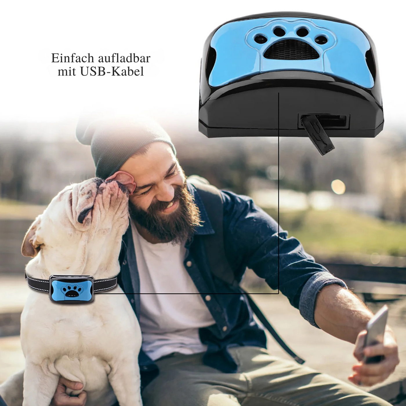 WoofBuddy™ - Sanftes Training Anti-Bell-Halsband
