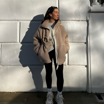 Ninna™ – Damen Cozy Chic Plüschjacke