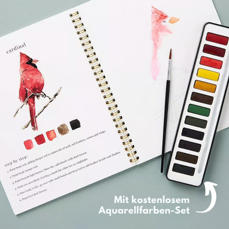 ZenBrush™ – Kreatives Therapie-Malbuch