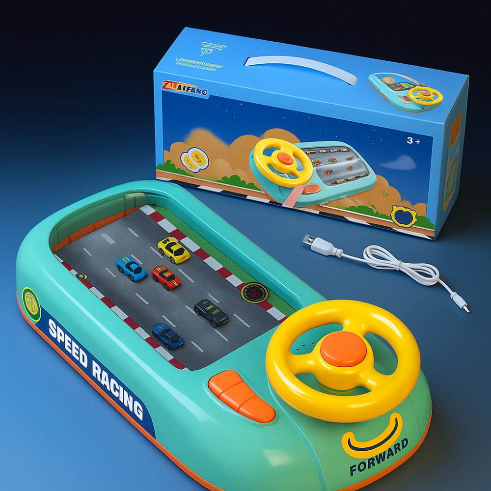 TinyRacer™ – Interaktives Auto Fahrsimulations Spielzeug für Kinder