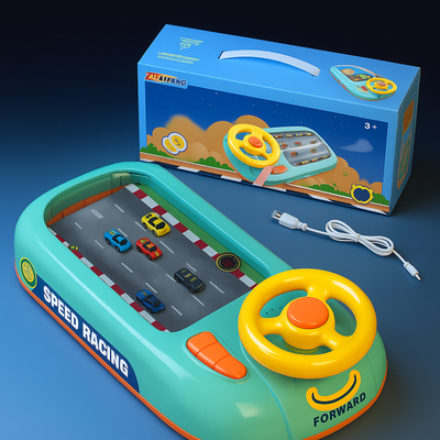 TinyRacer™ – Interaktives Auto Fahrsimulations Spielzeug für Kinder