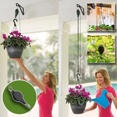 PlantLift™ – Müheloses Aufhängen & Gießen von Pflanzen
