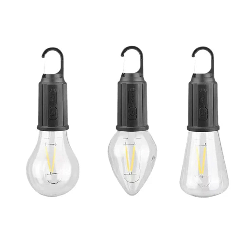 LumaGlow™ – Retro Camping LED-Lampe