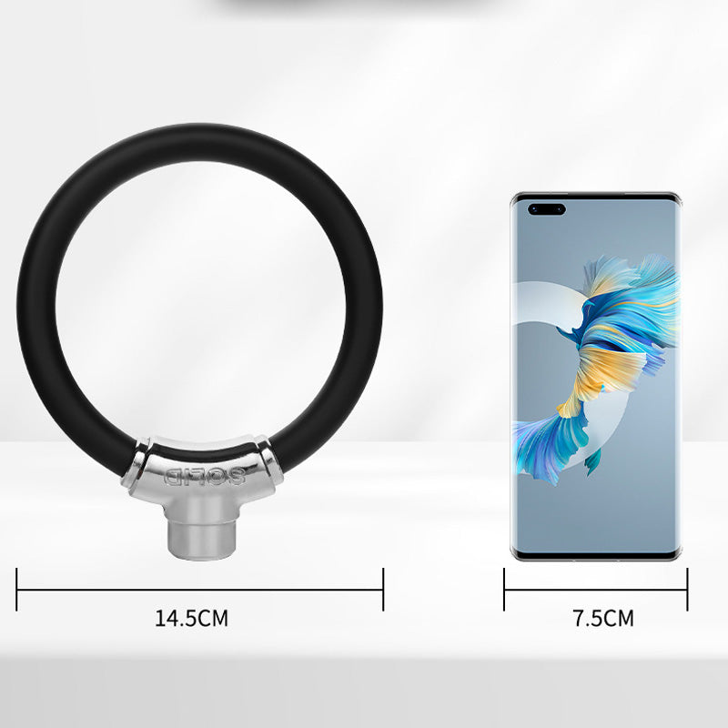 SteelRing™ – Tragbares Diebstahlsicheres Fahrradschloss
